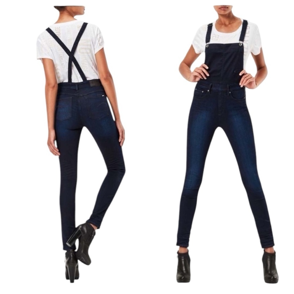 G-Star 3301 Hw Skinny Denim Farmhouse‎ Casual Overall Size XS